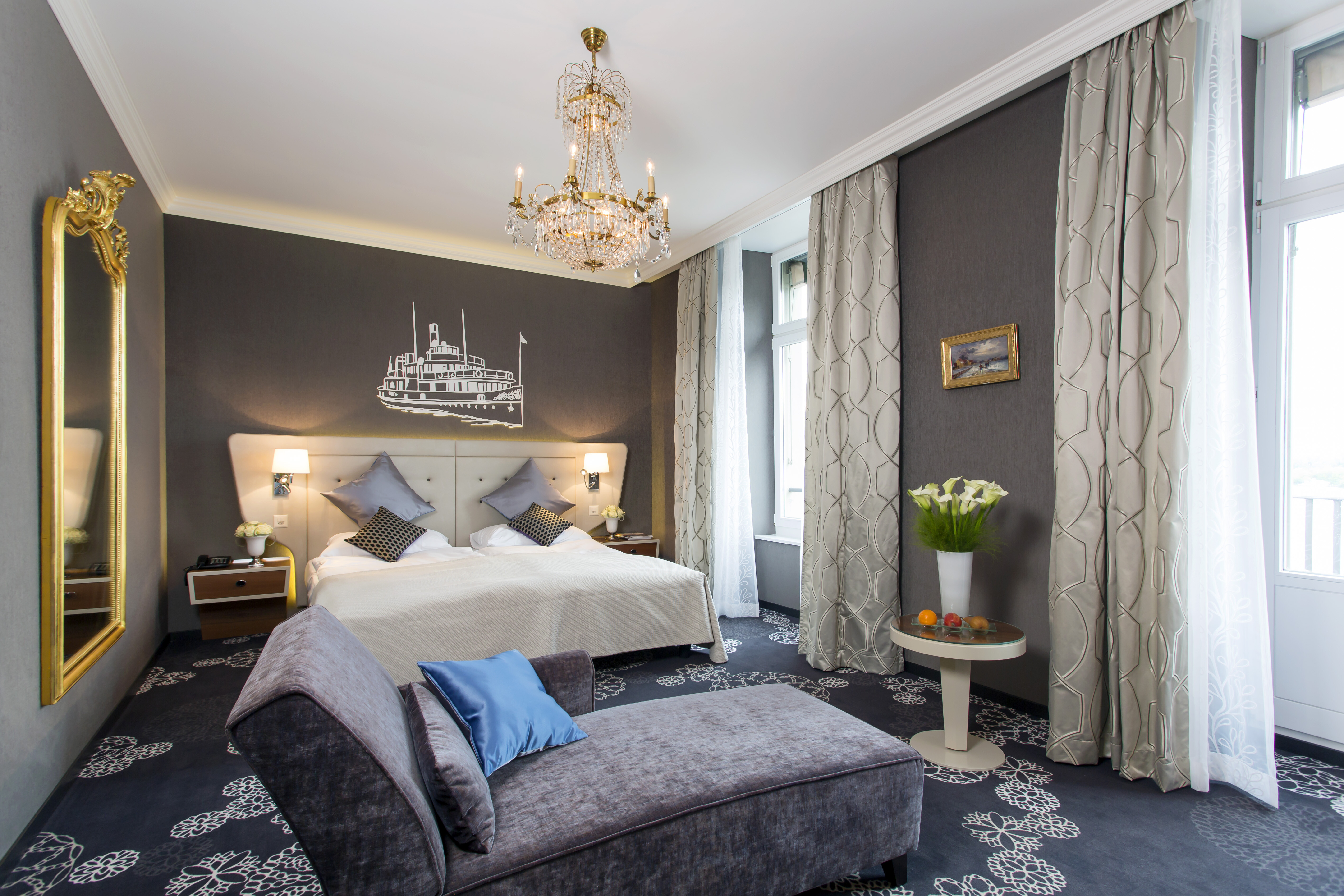 Luxury suite hotel schweizerho luzern